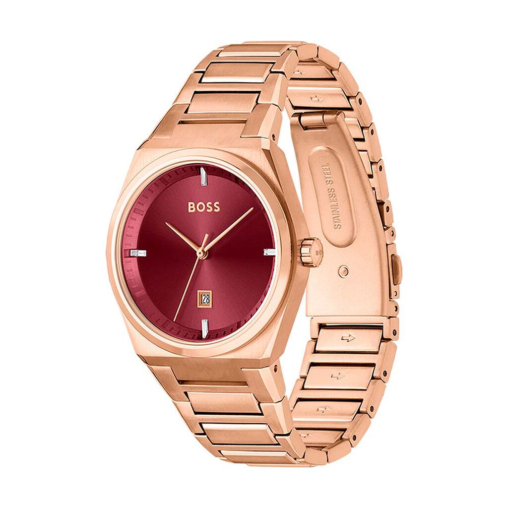 Montre Boss Steer Rouge - Montres Femme | Histoire d’Or