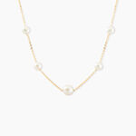 Collier Or Jaune Yolanda Perles De Culture - Colliers Femme | Histoire d&rsquo;Or