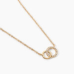 Collier Poeae Plaqu&eacute; Or Jaune Oxyde De Zirconium - Colliers fantaisie Femme | Histoire d&rsquo;Or
