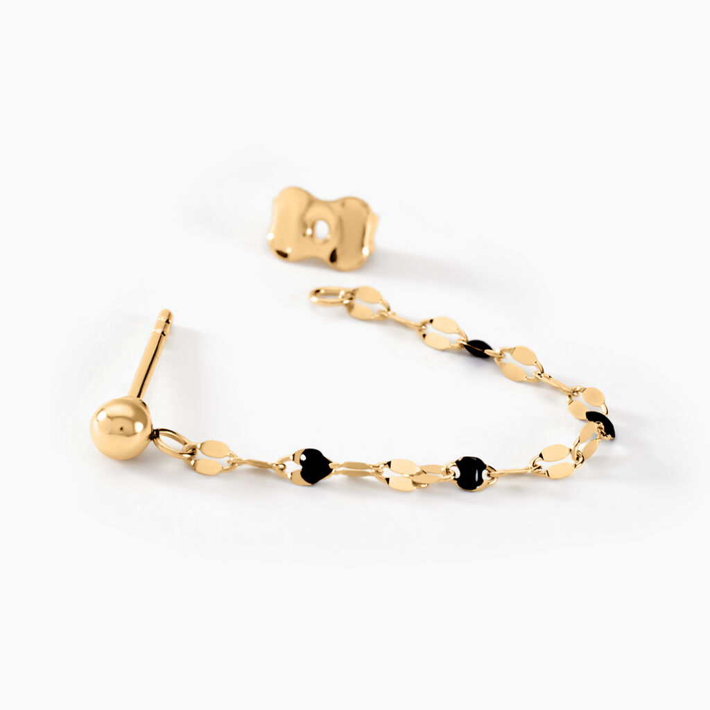 Boucles D'oreilles Pendantes Asteria Or Jaune - Boucles d'oreilles pendantes Femme | Histoire d&rsquo;Or