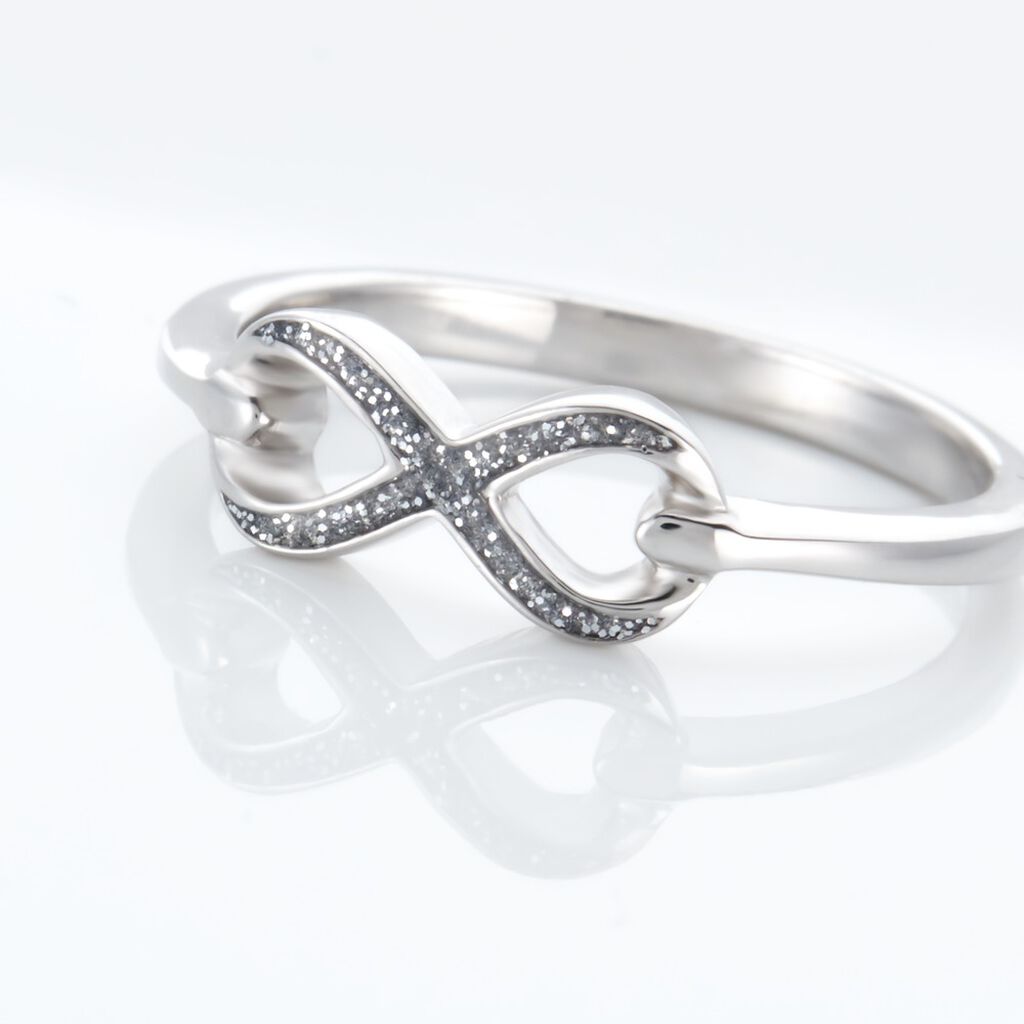 Bague Argent Solkem Glitter - Bagues fantaisie Femme | Histoire d’Or