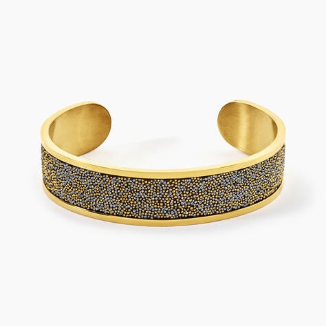 Bracelet Jonc Willis Acier Dore - Bracelets joncs Femme | Histoire d&rsquo;Or