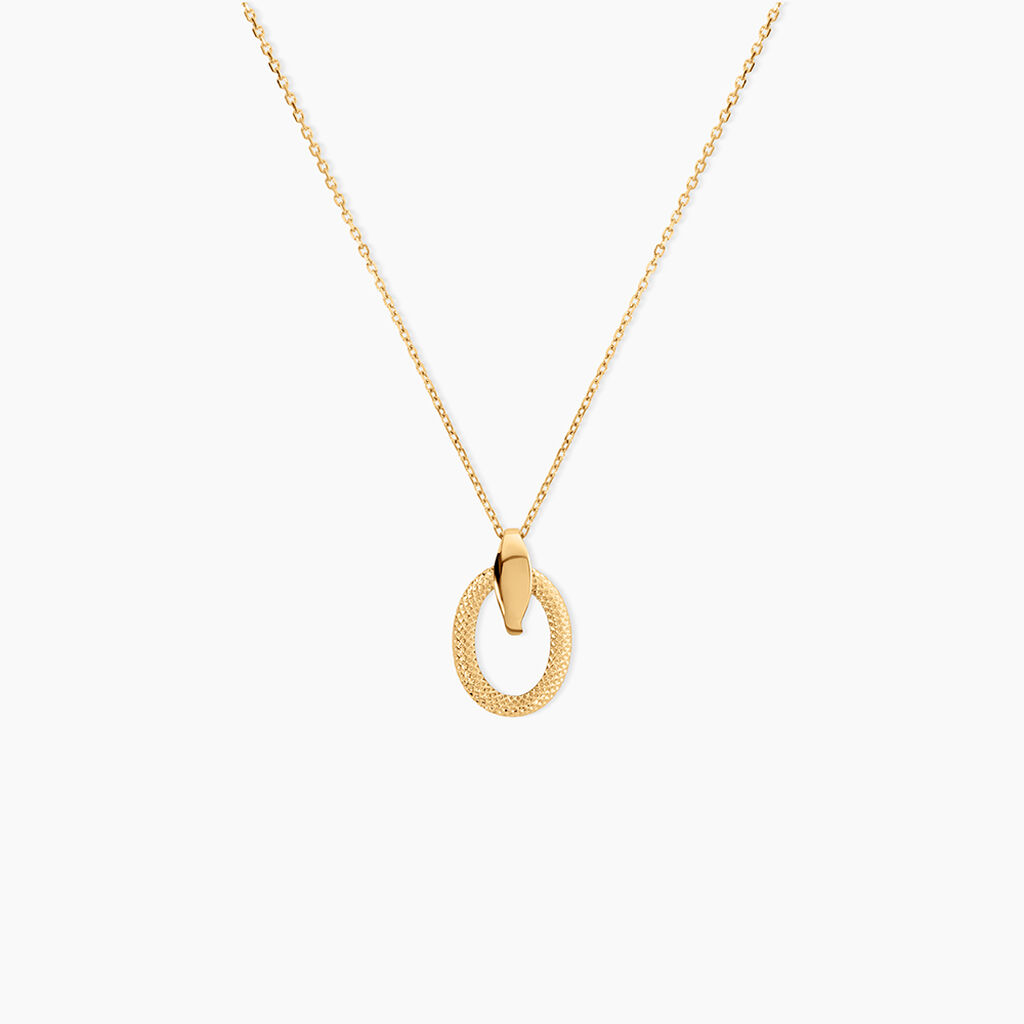 Collier Iveline Or Jaune - Bijoux sans pierre Femme | Histoire d&rsquo;Or