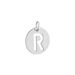 Pendentif Elio R Argent Blanc - Pendentifs Famille | Histoire d’Or