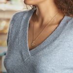 Collier Iago Plaqu&eacute; Or Oxydes De Zirconium - Colliers Femme | Histoire d&rsquo;Or