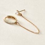 Bijou D'oreille Unitaire Mix And Match Or Jaune Oxyde De Zirconium - Ear cuffs Femme | Histoire d&rsquo;Or