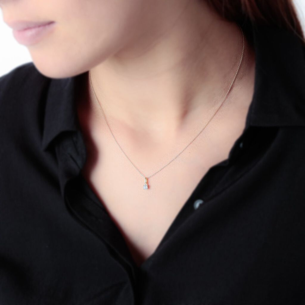 Pendentif Victoria Or Jaune Diamant - Pendentifs Femme | Histoire d&rsquo;Or