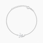 Bracelet Argent Florencio Oxydes De Zirconium - Bracelets Femme | Histoire d&rsquo;Or