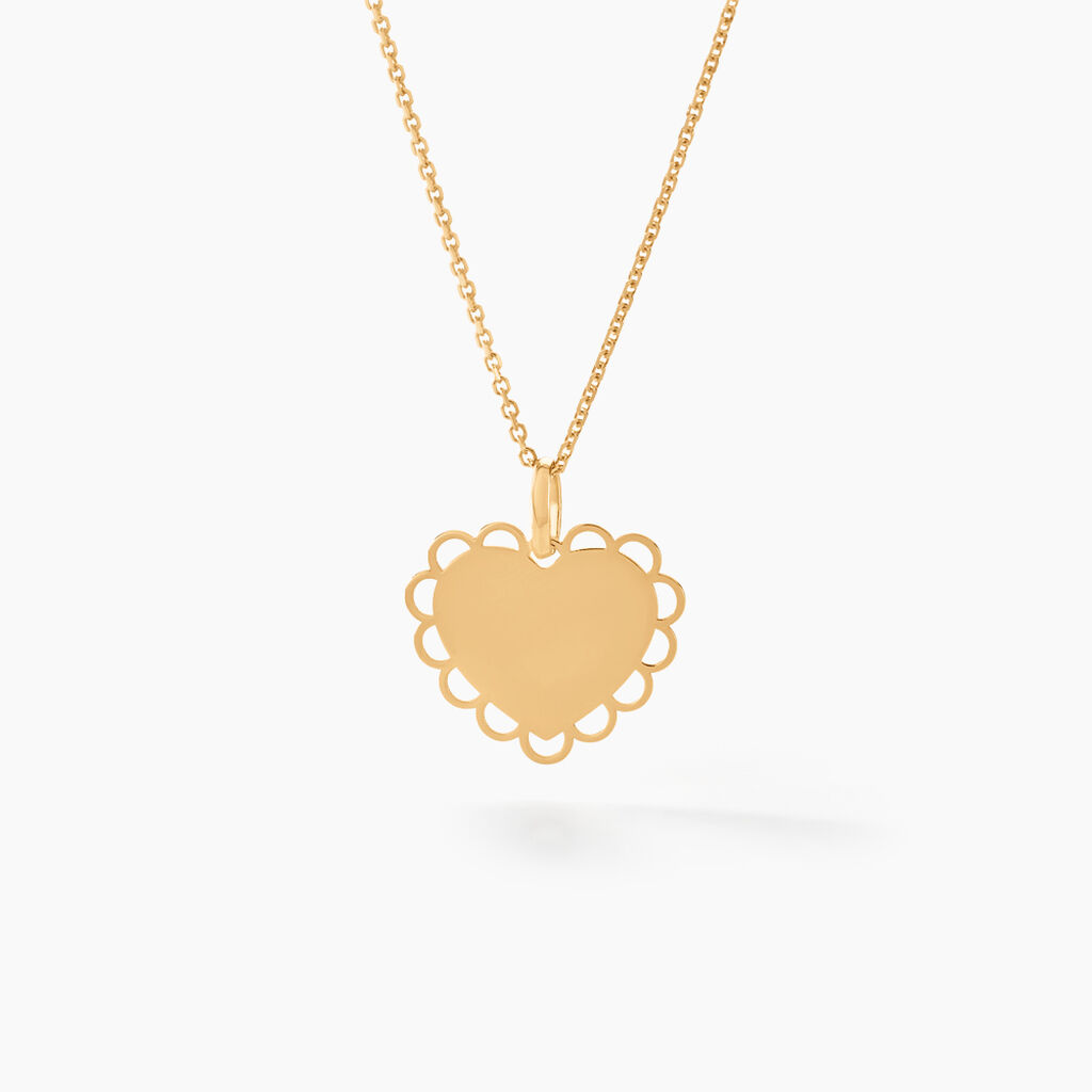 Pendentif Cassarah Or Jaune - Cadeaux de naissance Femme | Histoire d’Or