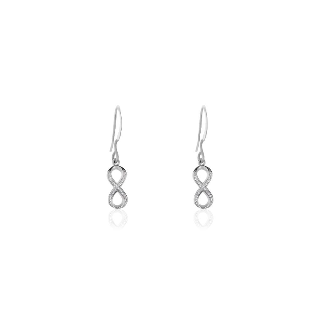 Boucles D'oreilles Pendantes Argent Solkem Glitter - Boucles d'oreilles fantaisie Femme | Histoire d’Or