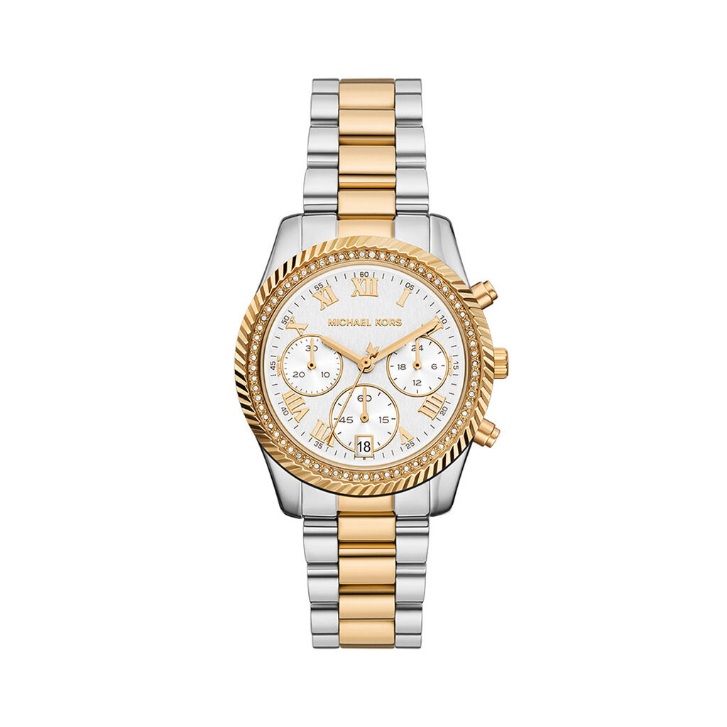 Montre Michael Kors Lexington Argent&eacute; - Montres Femme | Histoire d&rsquo;Or