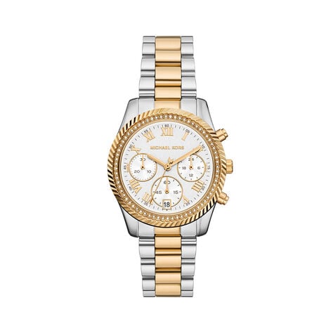 Montre Michael Kors Lexington Argent&eacute; - Montres Femme | Histoire d&rsquo;Or