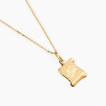 Pendentif Lamie Zodiaque Parchemin Or Jaune - Pendentifs Naissance Famille | Histoire d&rsquo;Or