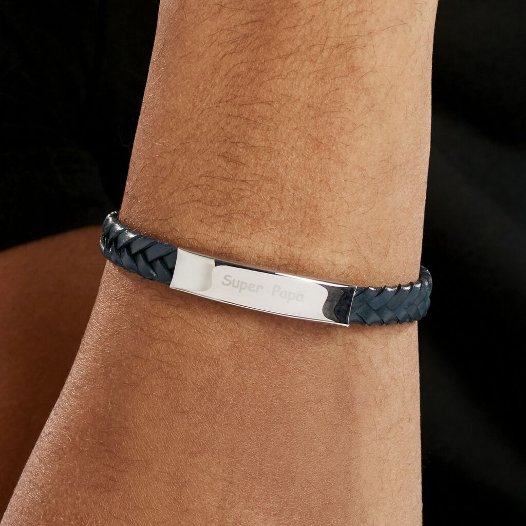 Bracelet Acier Blanc Oxanne - Bracelets Homme | Histoire d’Or