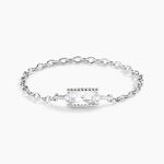 Bague Rio Argent Blanc Oxyde De Zirconium - Bagues solitaires Femme | Histoire d&rsquo;Or