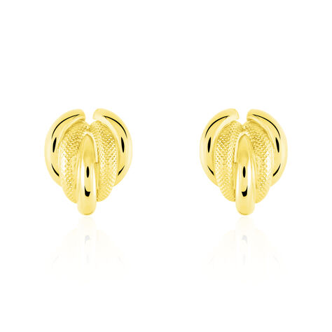 Boucles D'oreilles Pendantes Garda Or Jaune - Boucles d'oreilles pendantes Femme | Histoire d’Or