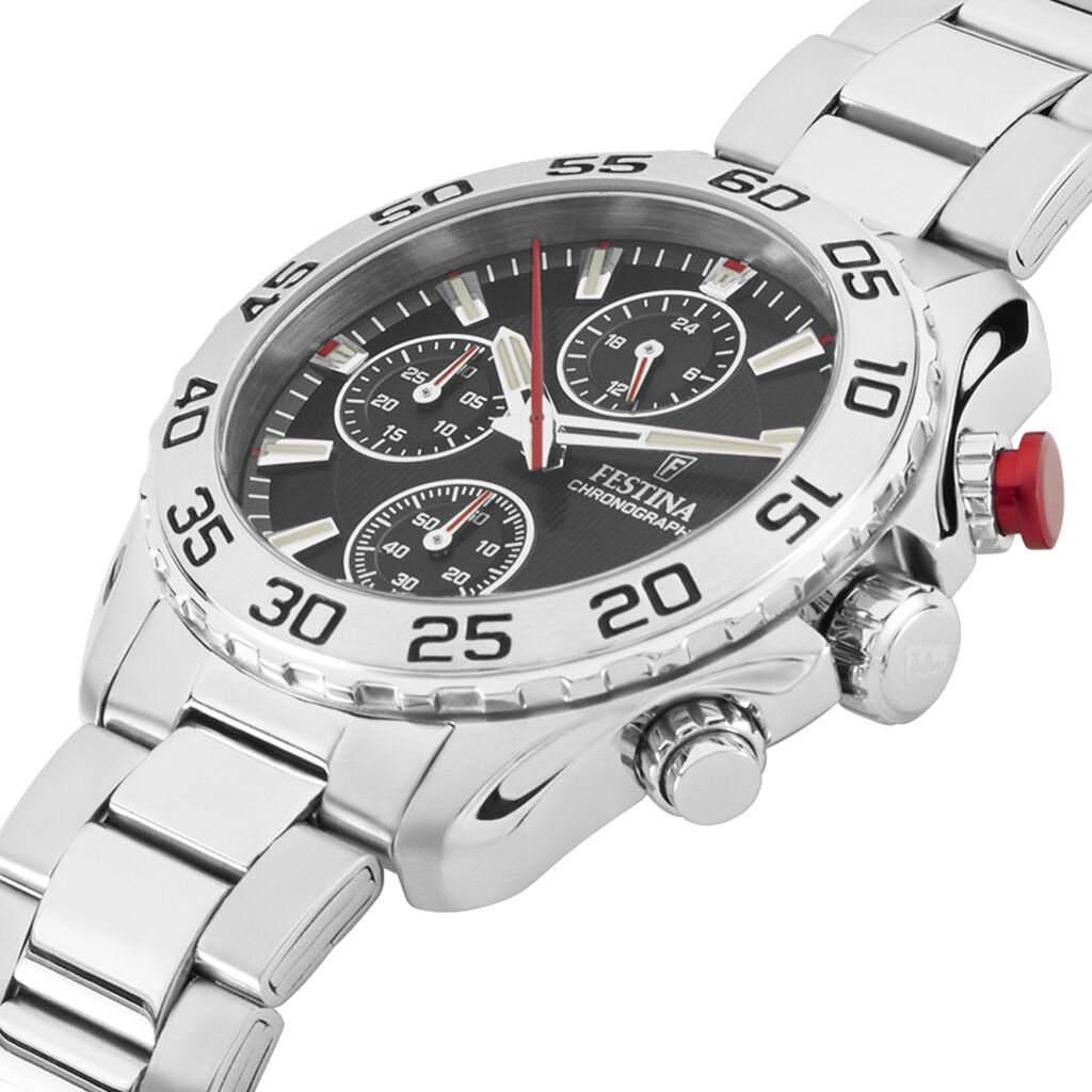 Montre Festina Junior Fond Noir - Montres Unisex | Histoire d’Or