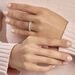 Alliance Marjorie Or Blanc Oxyde De Zirconium - Alliances Femme | Histoire d’Or
