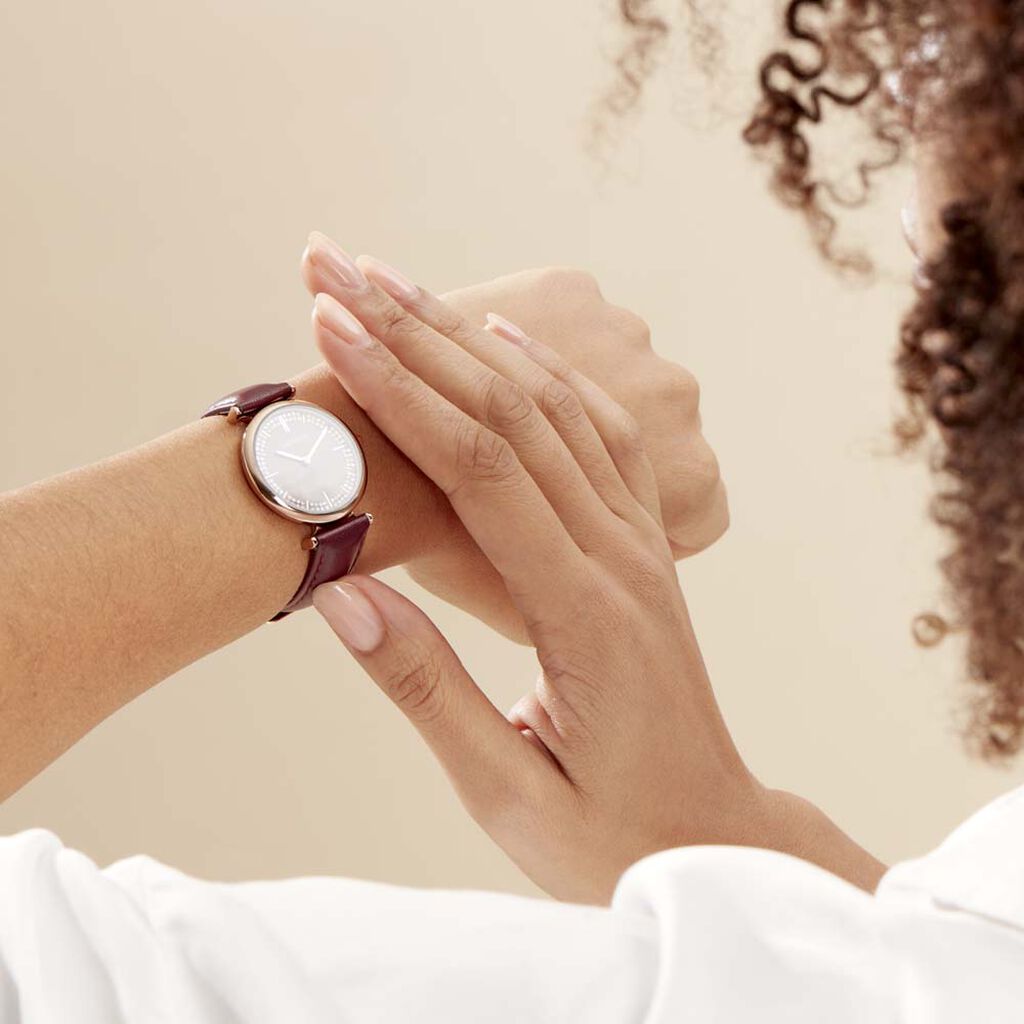 Montre Codhor Nidia Bordeaux - Montres Femme | Histoire d’Or