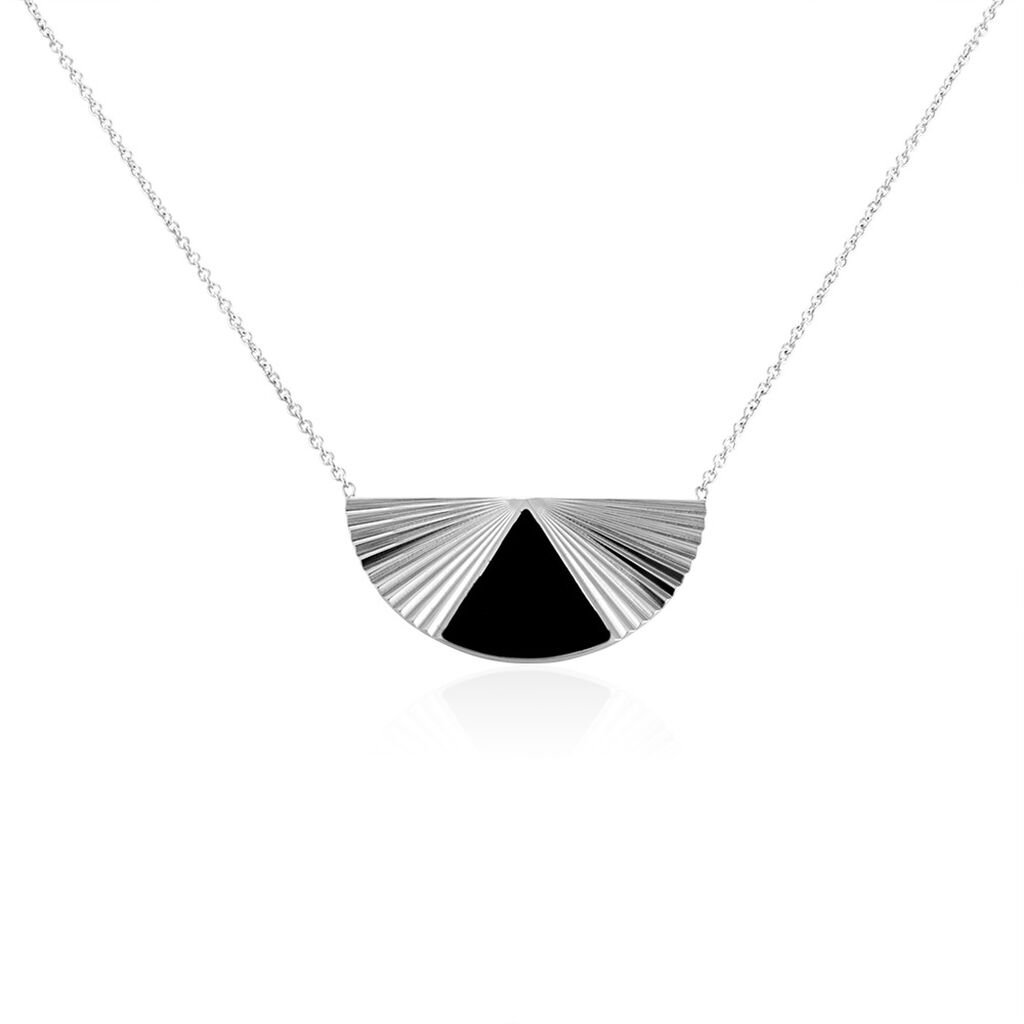Collier Acier Blanc Sunshine - Sautoirs Femme | Histoire d’Or