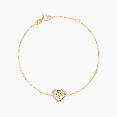 Bracelet Or Jaune Norissa Diamants - Bracelets Femme | Histoire d&rsquo;Or