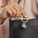 Porte Clefs Alambrima Acier Blanc - Bijoux Forme Femme | Histoire d&rsquo;Or