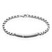 Bracelet Clement Acier Blanc Oxyde De Zirconium - Bracelets fantaisie Homme | Histoire d’Or