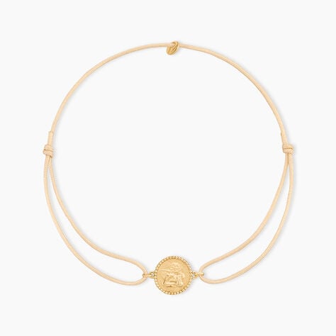 Bracelet Anchjo Argent Dor&eacute; A L'Or 750/1000 - Bracelets Chretiens Femme | Histoire d&rsquo;Or