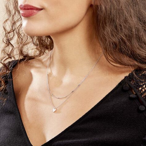 Collier Argent Dizier - Colliers Coeur Femme | Histoire d’Or