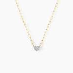 Collier Loved One Or Jaune Diamant - Colliers Femme | Histoire d&rsquo;Or