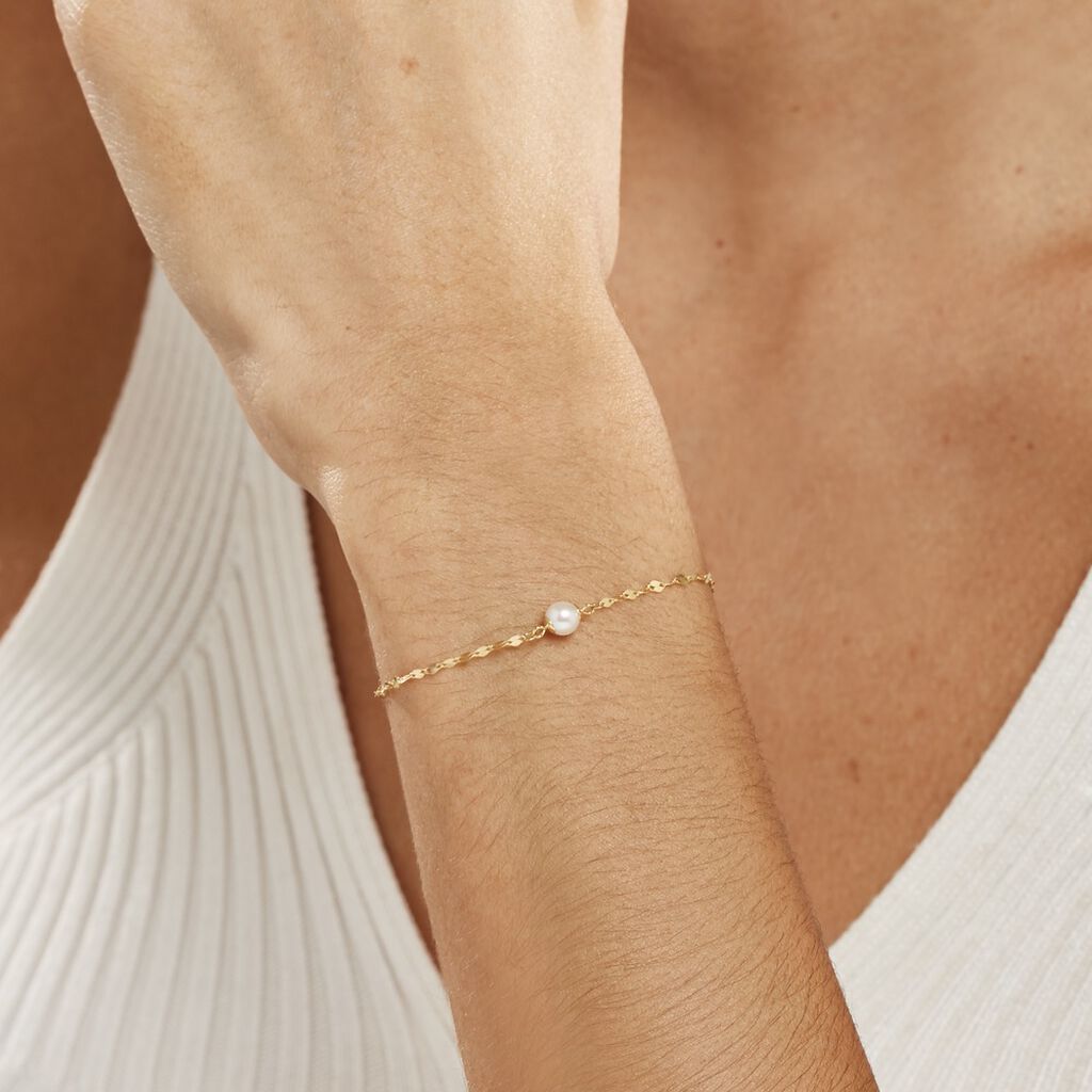 Bracelet Paolina Or Jaune Perle De Culture - Bracelets Femme | Histoire d’Or