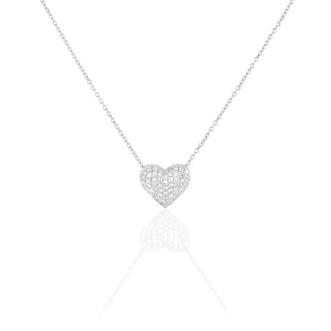 Collier Ti Amo Or Blanc Diamant - Colliers Femme | Histoire d’Or