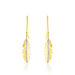 Boucles D'oreilles Pendantes Paola Or Jaune Diamant - Boucles d'oreilles pendantes Femme | Histoire d’Or
