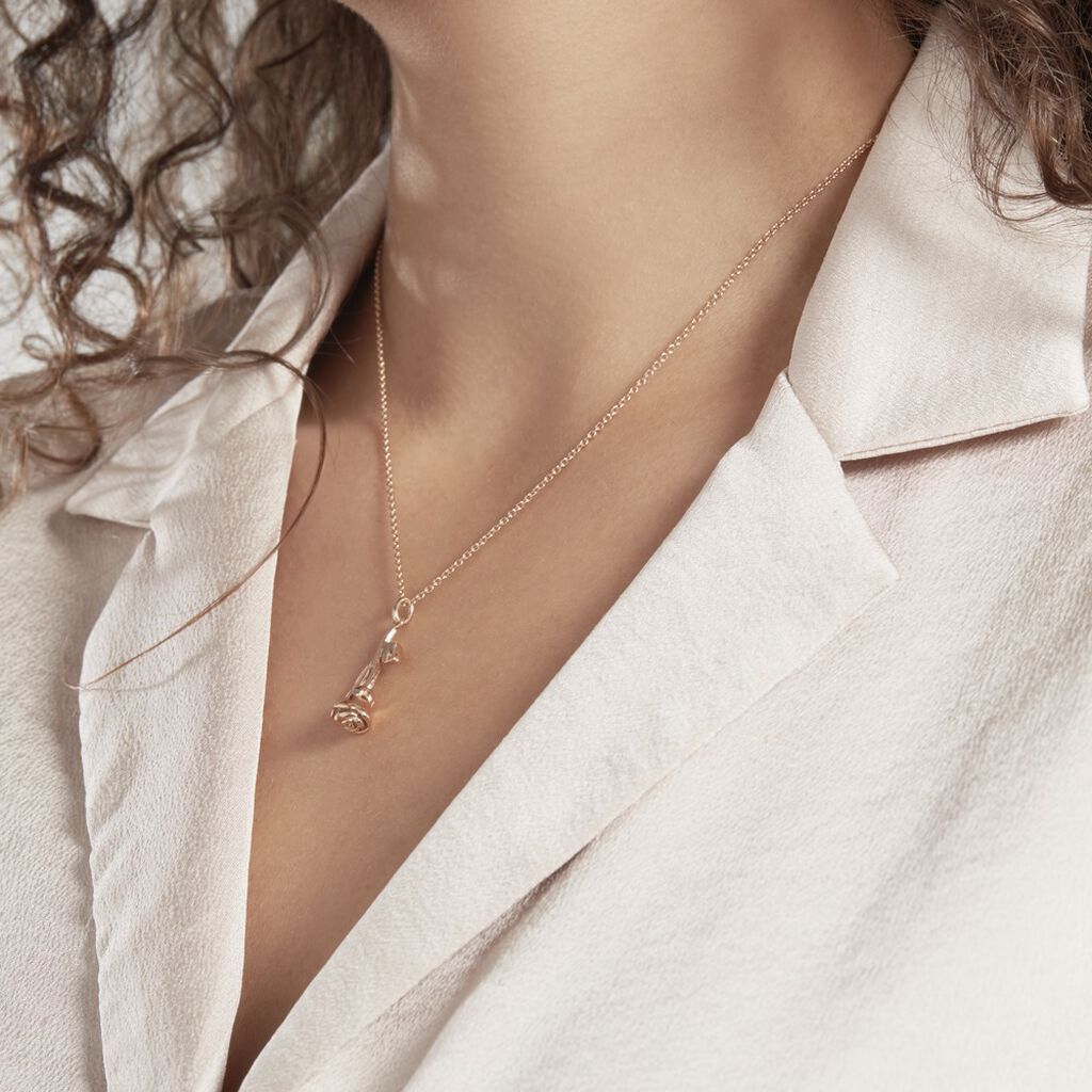 Collier Argent Rose Bolla - Colliers fantaisie Femme | Histoire d’Or