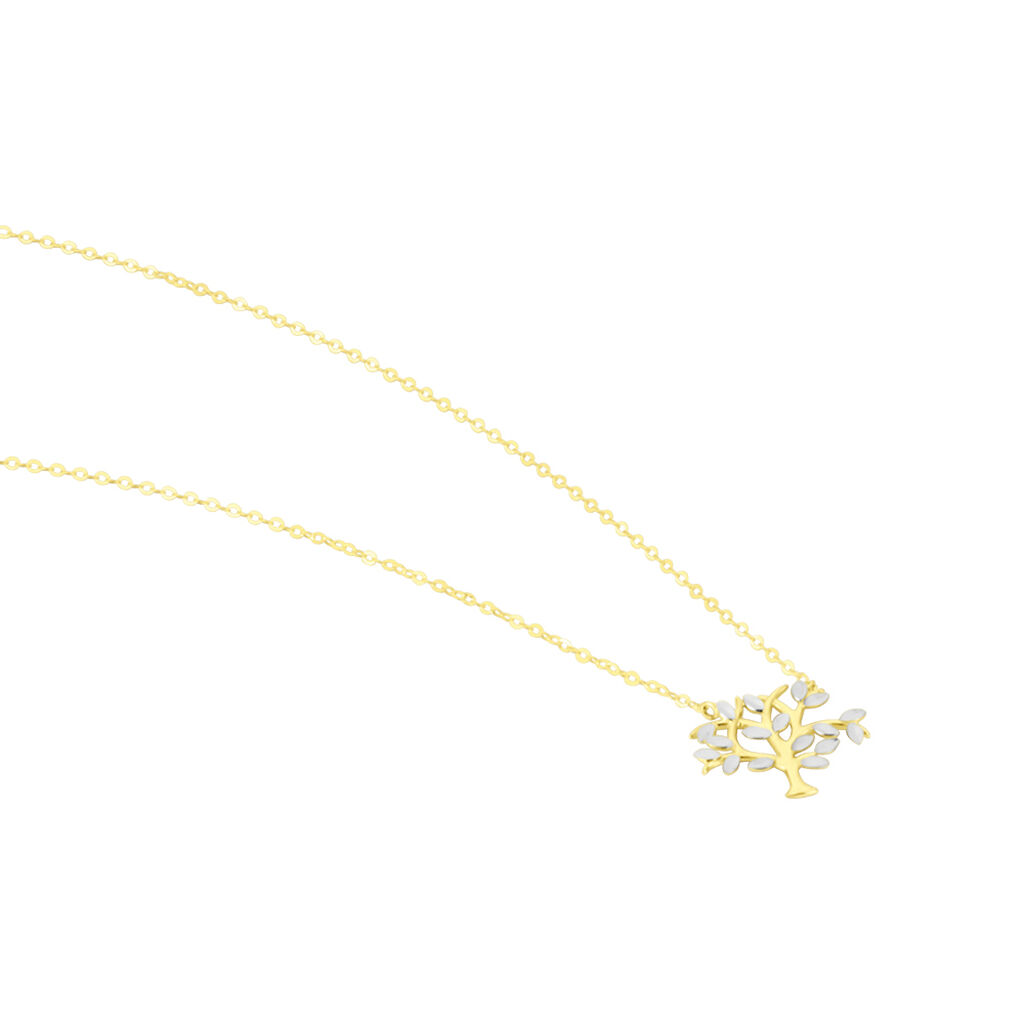 Collier Or Bicolore Fragaria - Colliers Femme | Histoire d&rsquo;Or