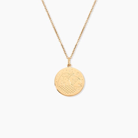 Collier Astro Plaqu&eacute; Or - Colliers Zodiaque Femme | Histoire d&rsquo;Or