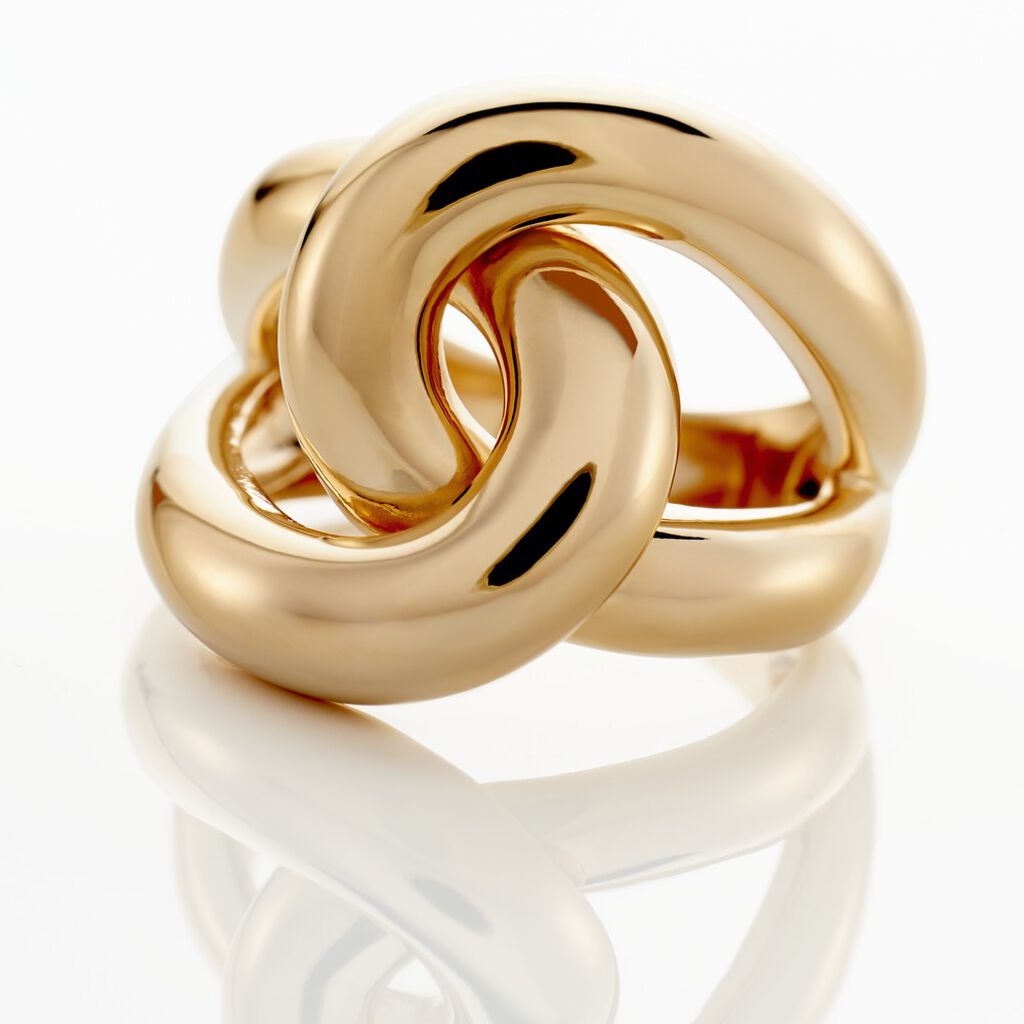 Bague Plaqué Or Jaune Chaili - Bagues Femme | Histoire d’Or