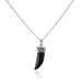 Collier Acier Blanc Ludvik Agate - Colliers fantaisie Homme | Histoire d’Or
