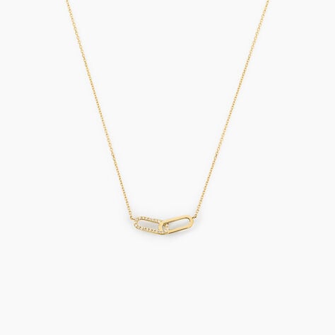 Collier Infinite Love Or Jaune Diamant - Colliers Femme | Histoire d’Or