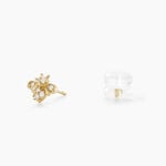 Boucles D'oreilles Puces Bettye Or Jaune Oxyde De Zirconium - Clous d'oreilles Enfant | Histoire d&rsquo;Or