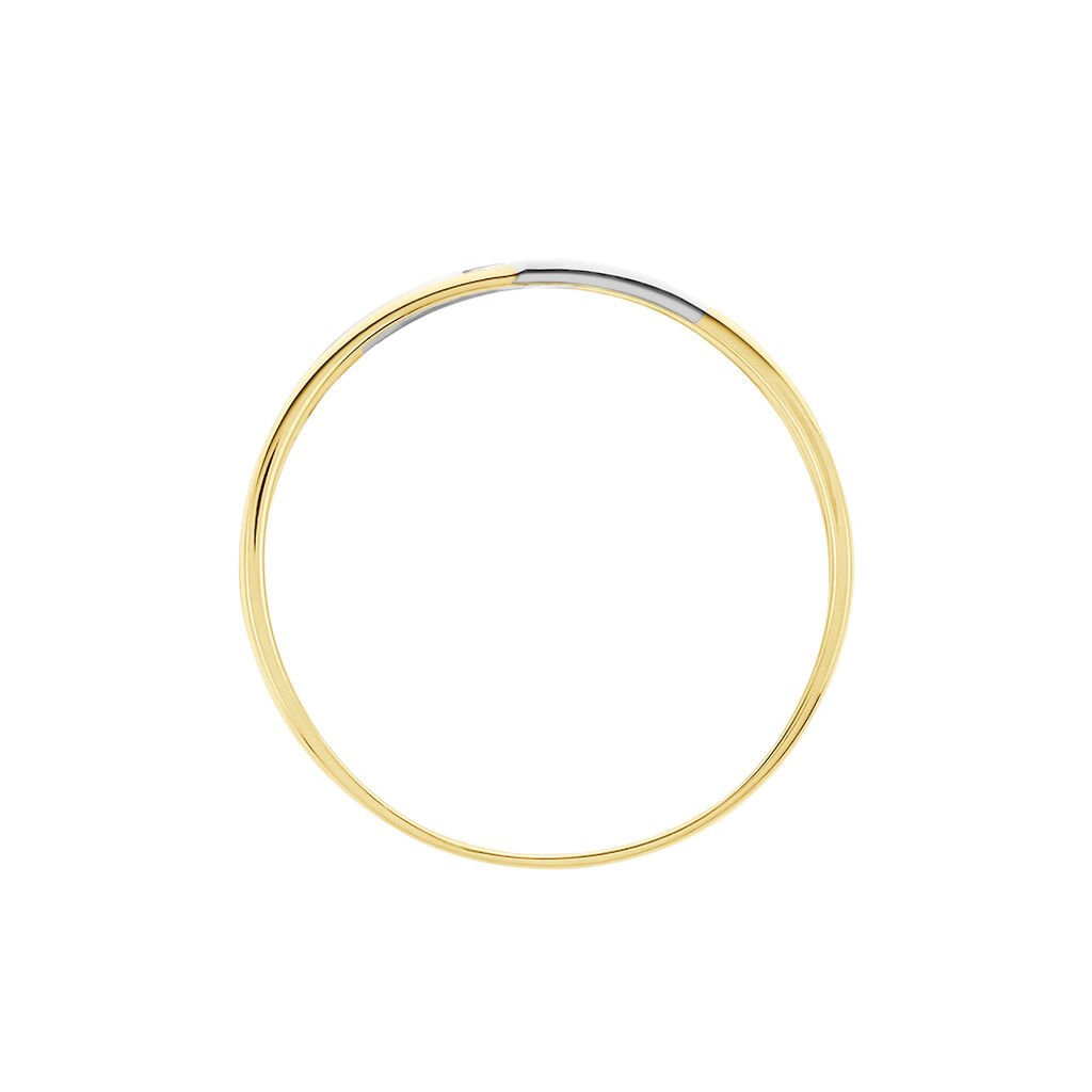 Bague Renda Or Jaune Diamant - Bagues avec pierre Femme | Histoire d&rsquo;Or