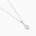 Collier Istanbul Argent Blanc Oxyde De Zirconium - Colliers fantaisie Femme | Histoire d&rsquo;Or