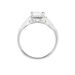 Bague Solitaire Wilona Argent Blanc Oxyde De Zirconium - Bagues solitaires Femme | Histoire d’Or