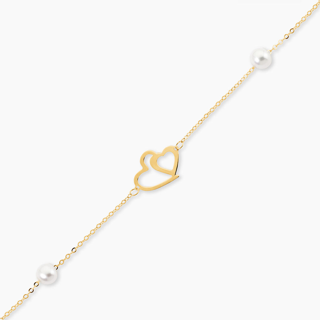 Bracelet Cenzo Or Jaune Perles De Culture - F&ecirc;te des m&egrave;res Femme | Histoire d&rsquo;Or