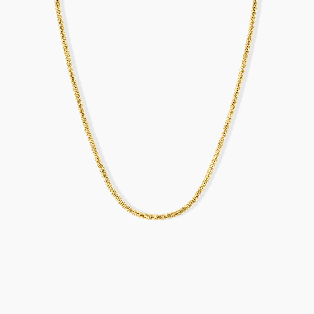 Collier Harlow Acier Jaune - Colliers fantaisie Femme | Histoire d&rsquo;Or