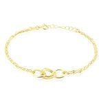 Bracelet Or Jaune Louisa - Bracelets cha&icirc;ne Femme | Histoire d&rsquo;Or
