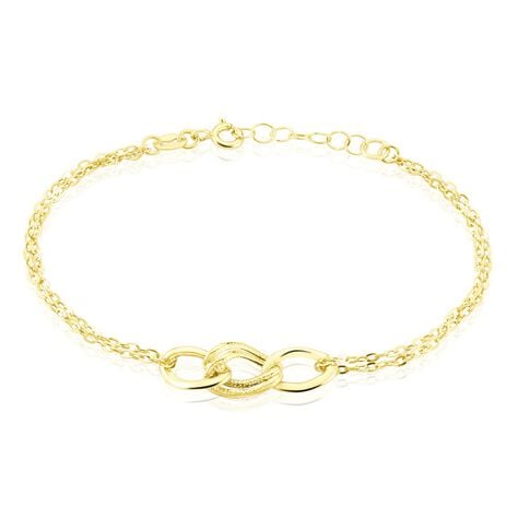 Bracelet Or Jaune Louisa - Bracelets cha&icirc;ne Femme | Histoire d&rsquo;Or