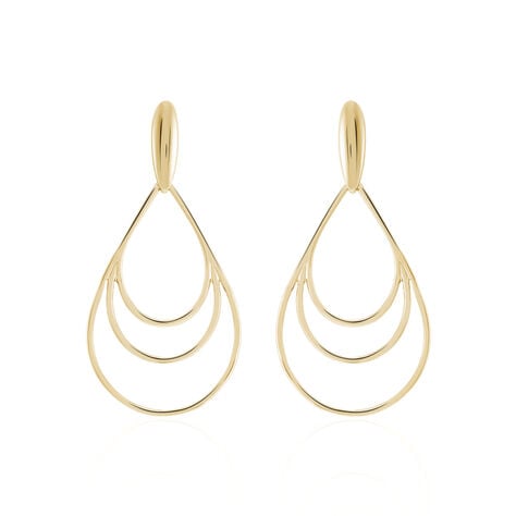 Boucles D'oreilles Pendantes Jenyfer Plaqué Or Jaune - Boucles d'oreilles fantaisie Femme | Histoire d’Or