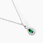 Collier Tania Argent Blanc Oxyde De Zirconium - F&ecirc;te des m&egrave;res Femme | Histoire d&rsquo;Or