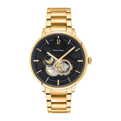 Montre Pierre Lannier Trio Noir - Montres Homme | Histoire d’Or